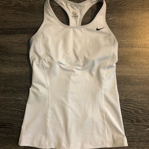 Nike tank with built in bra